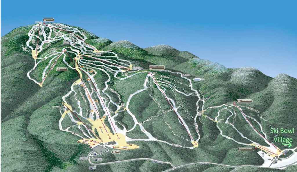 Gore Trails to Ski Bowl Village